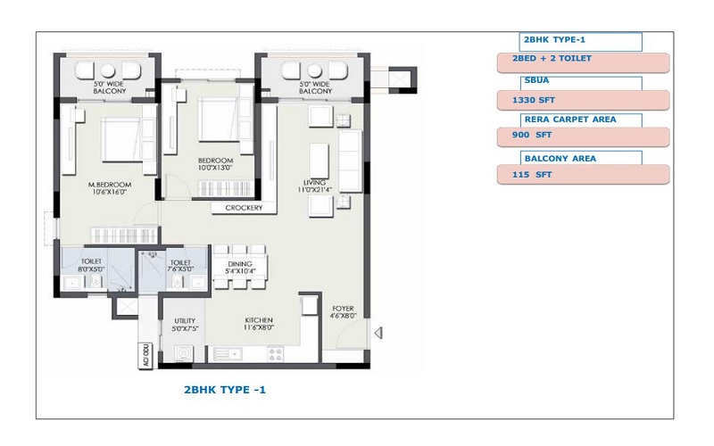 Sterlitee Regal Park apartment floor plan layout